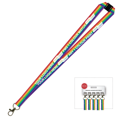 Picture of Aquarius Ribbed Lanyard