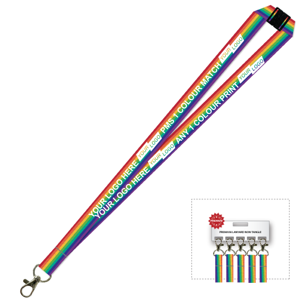 Picture of Aquarius Ribbed Lanyard